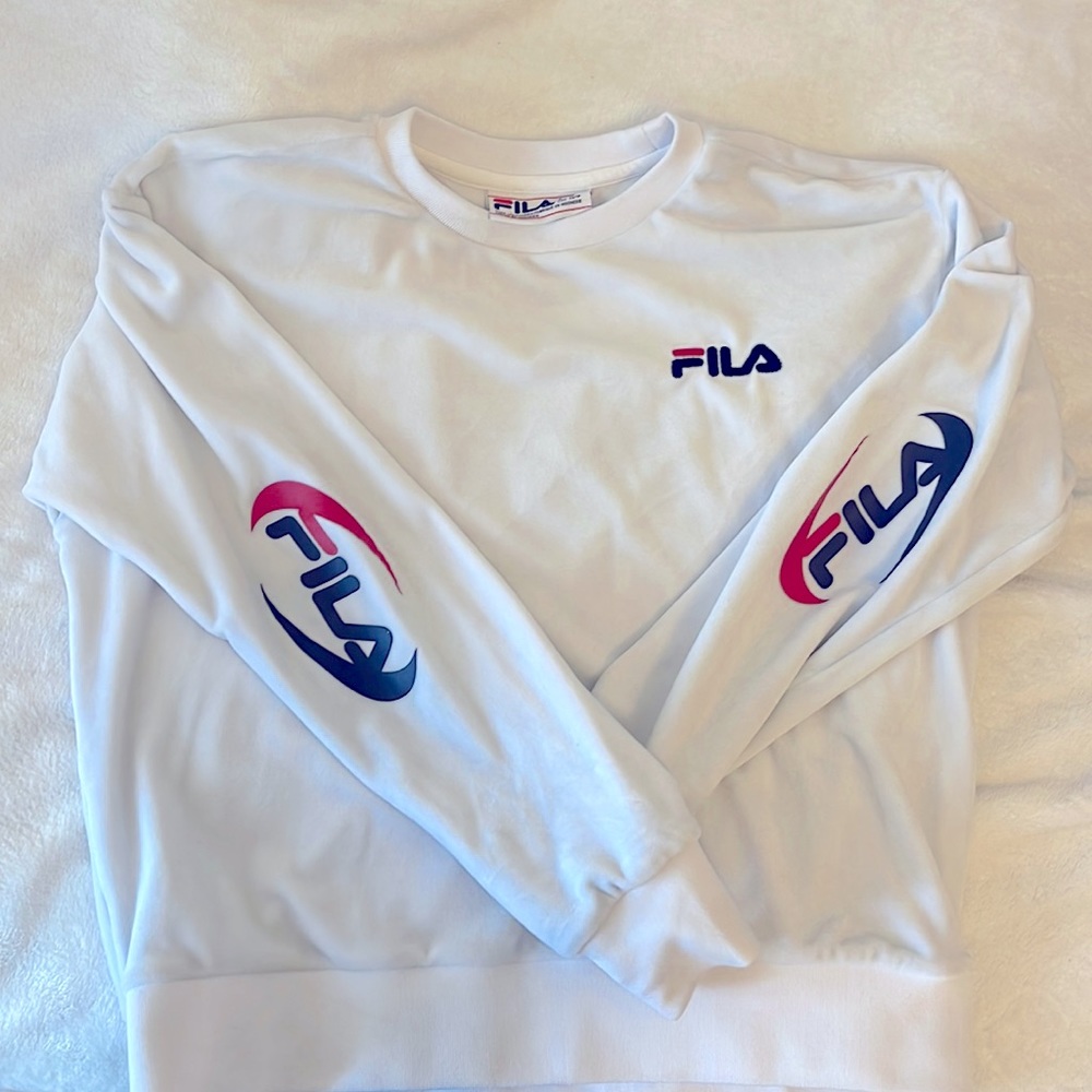 Fila XS Crop Crewneck